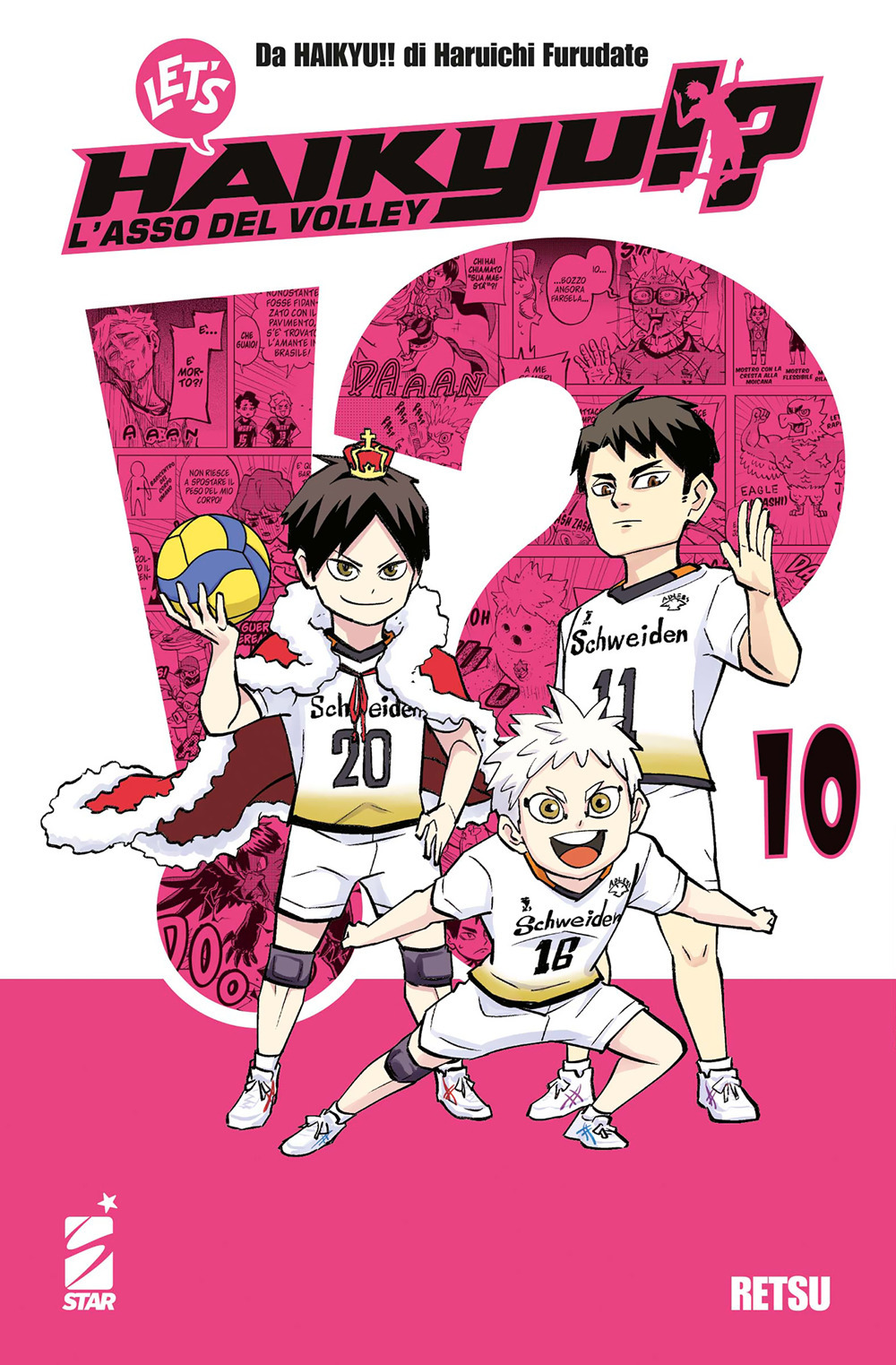 Let's haikyu!? L'asso del volley. Vol. 10