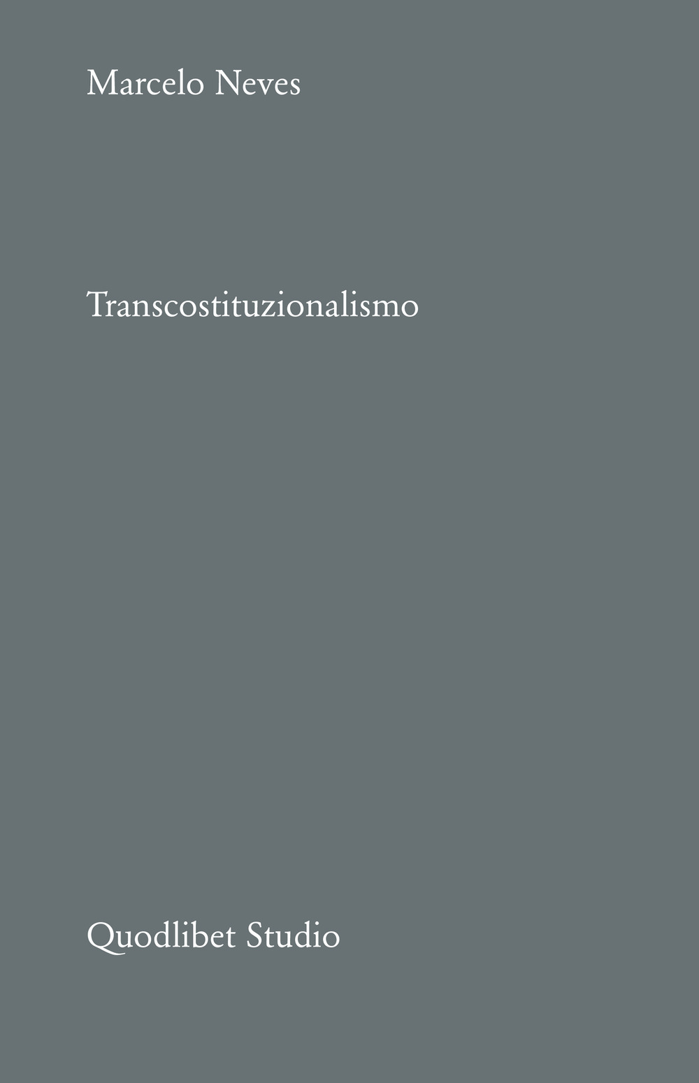 Transcostituzionalismo