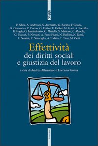 Effettività dei diritti sociali e giustizia del lavoro