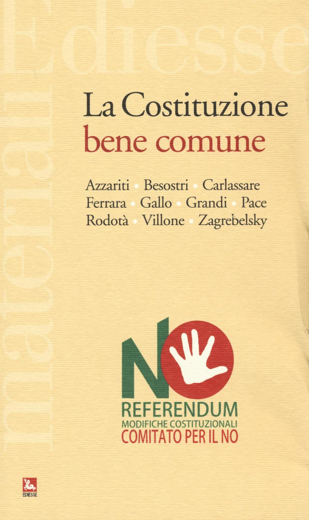 La costituzione bene comune