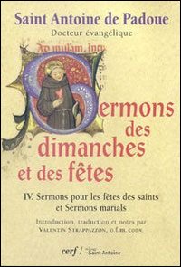 Sermons des dimanches et des fêtes. Vol. 4: Sermons pour les fêtes des saints et sermons marials