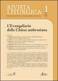 Rivista liturgica (2013). Vol. 1: L'evangeliario della Chiesa ambrosiana