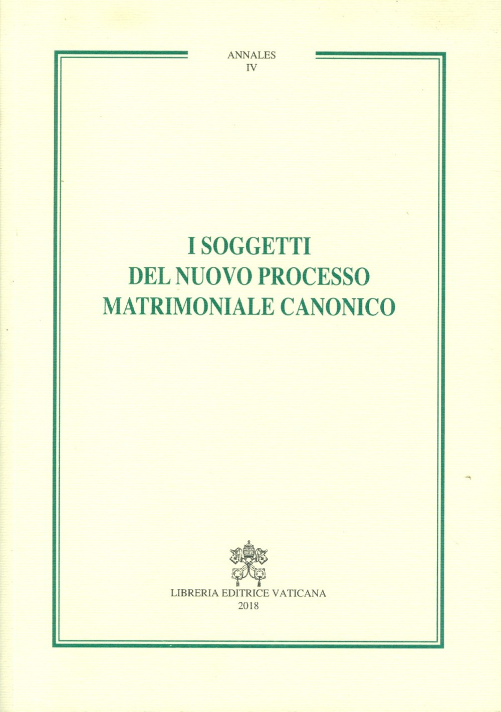 I soggetti del nuovo processo matrimoniale canonico