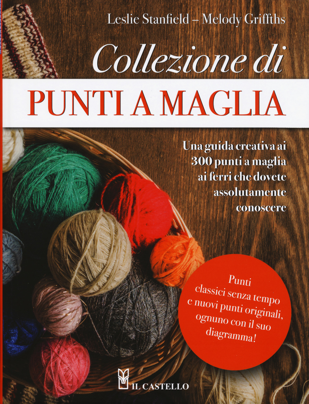 Collezione di punti a maglia