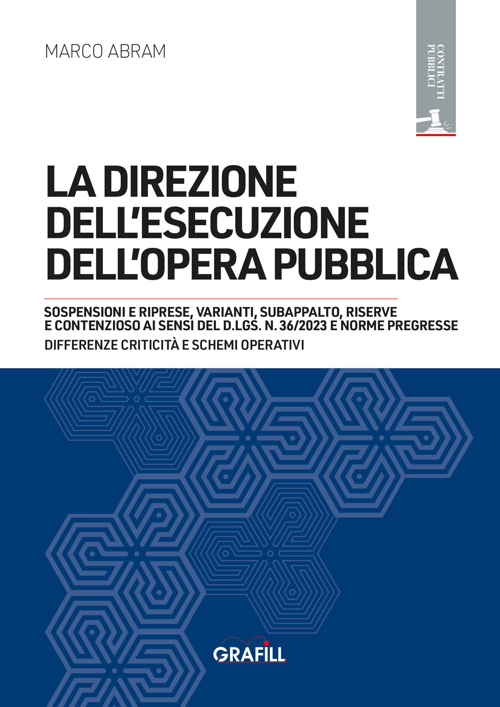 La direzione dell'esecuzione dell'opera pubblica. Con WebApp