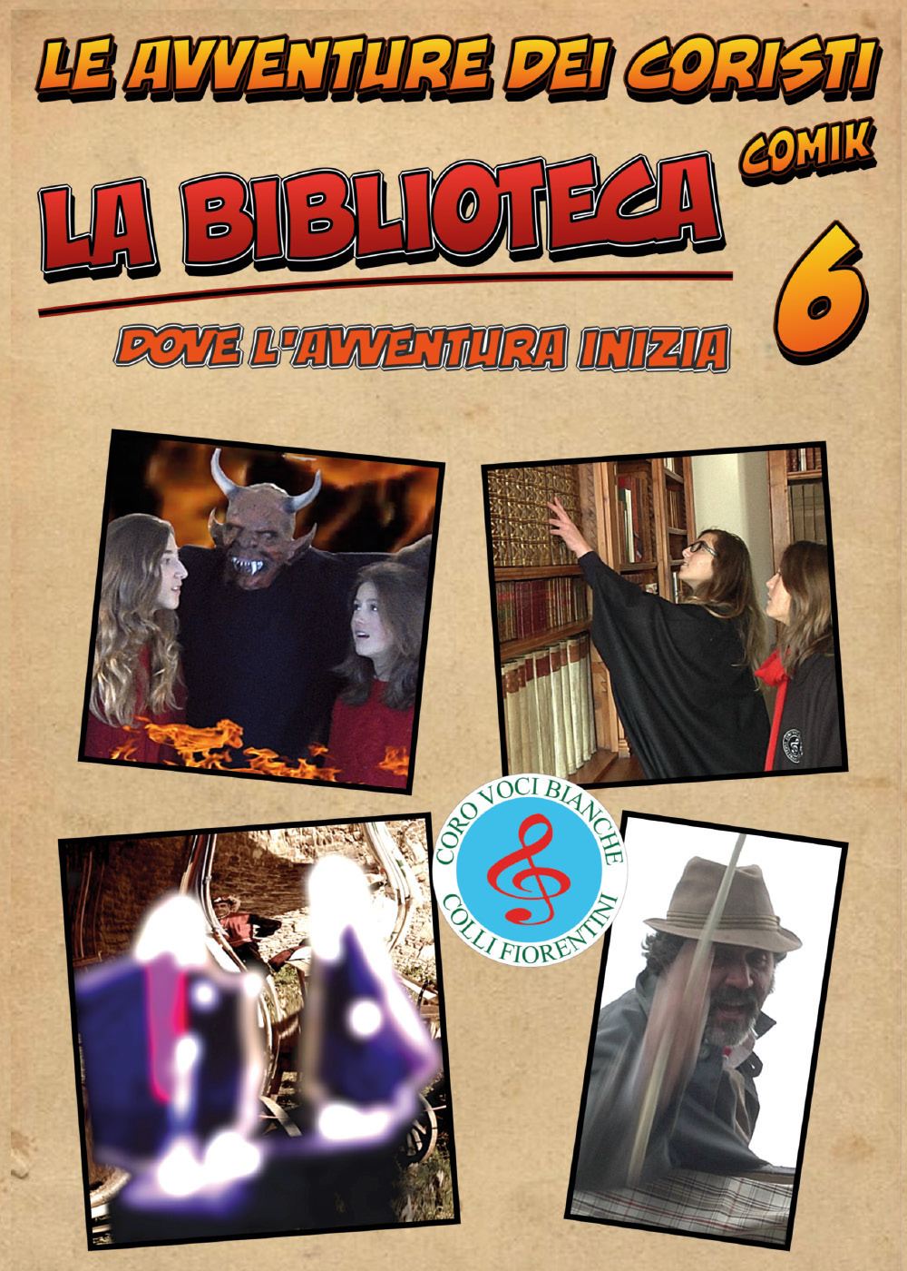 La biblioteca. Le avventure dei coristi. Comik. Vol. 6