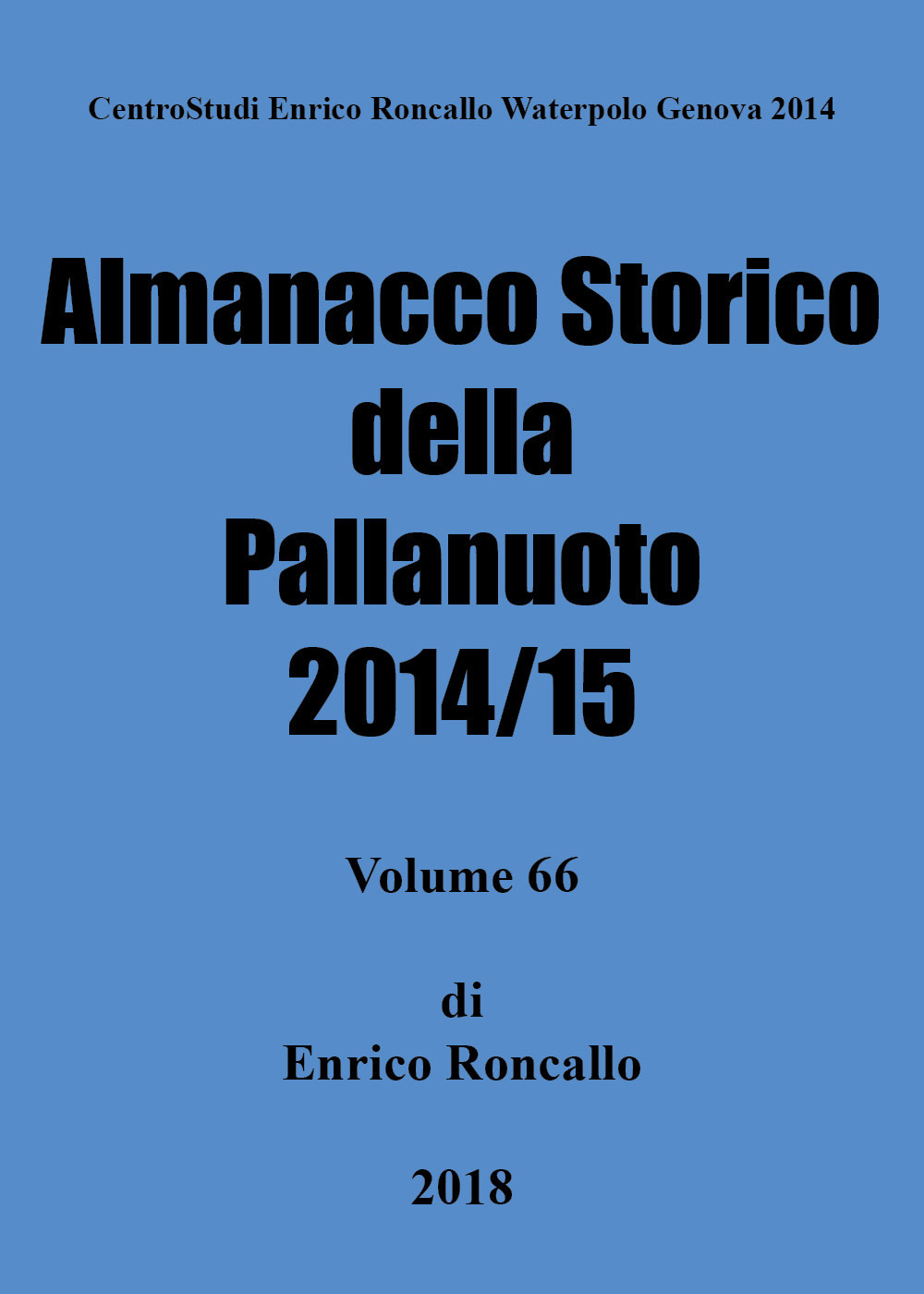 Almanacco storico della pallanuoto 2014/15