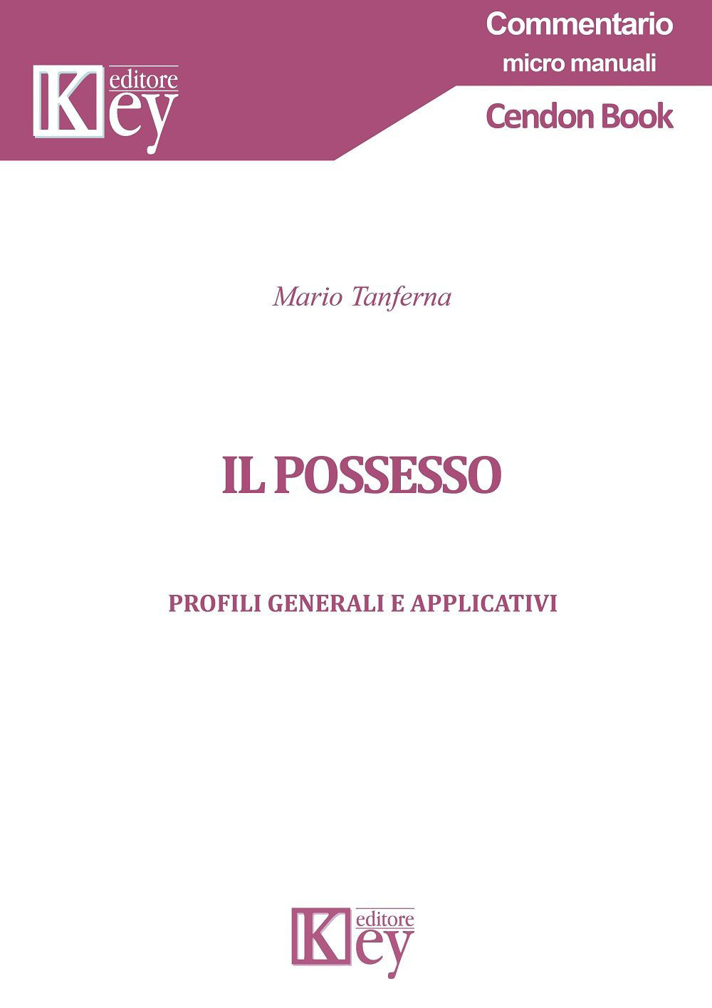 Il possesso. Profili generali e applicativi