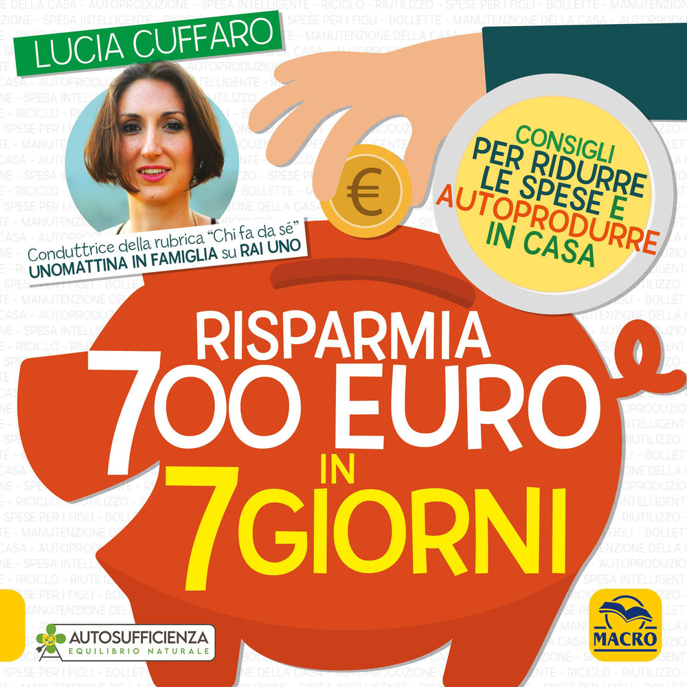 Risparmia 700 euro in 7 giorni. Consigli per ridurre le spese e autoprodurre in casa