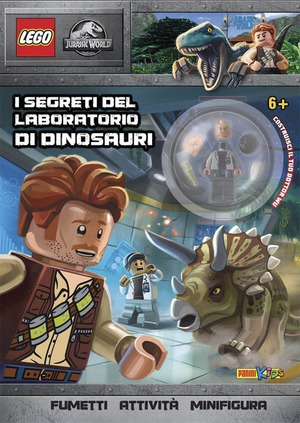 I segreti del laboratorio di dinosauri. Lego Jurassic World. Ediz. a colori. Con Giocattolo