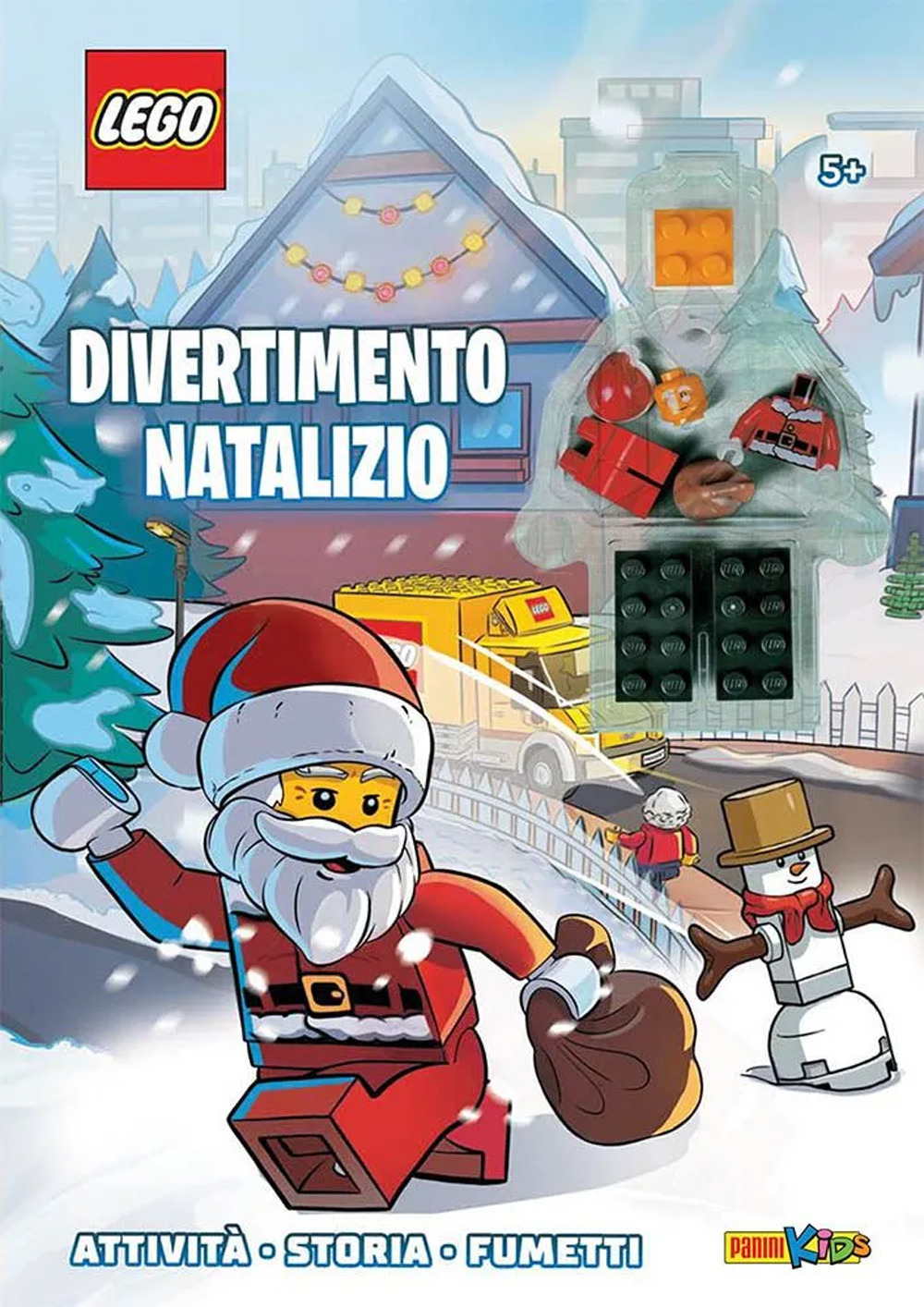 Divertimento natalizio. Lego. Ediz. a colori. Con minifigure LEGO® di Babbo Natale