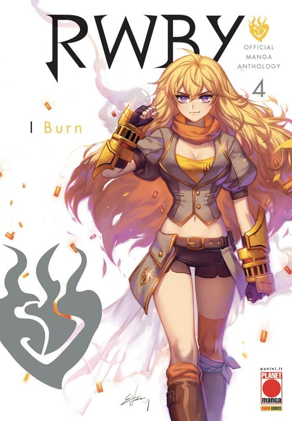 RWBY. Official manga anthology. Vol. 4: I burn