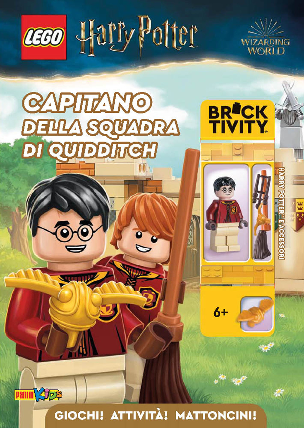 Capitano della squadra di quidditch. Lego Harry Potter. Ediz. a colori. Con minifigure LEGO® di Harry Potter con la scopa volante e il boccino d'oro