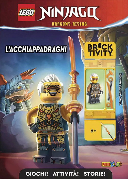 L'acchiappadraghi. Lego Ninjago. Ediz. a colori. Con minifigure ufficiale LEGO® di Rapton con la lancia