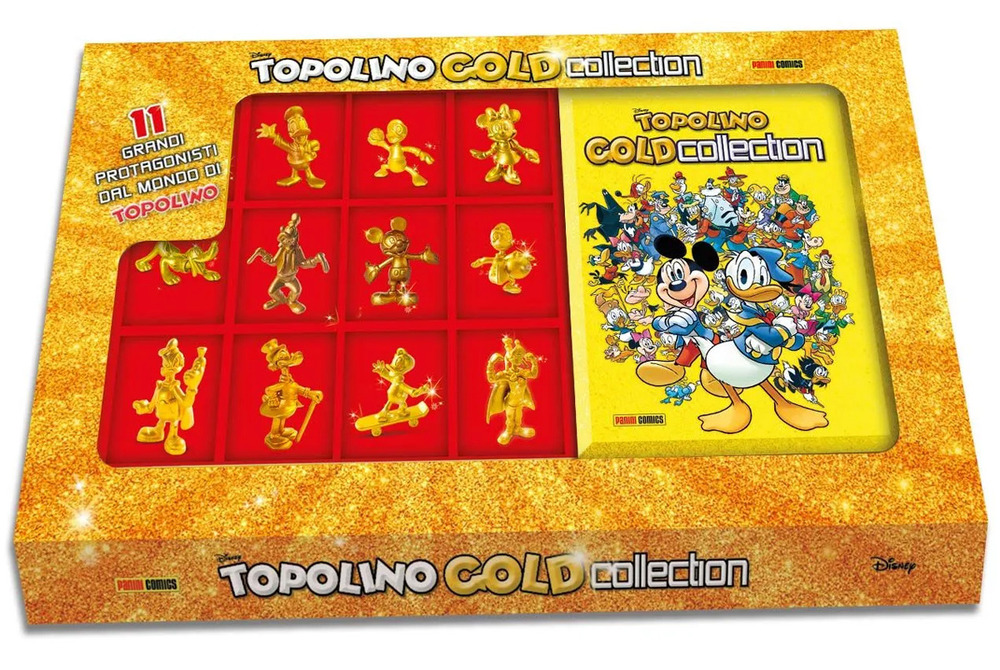 Topolino, Paperino & co. Golden collection. Con 11 statuine dorate