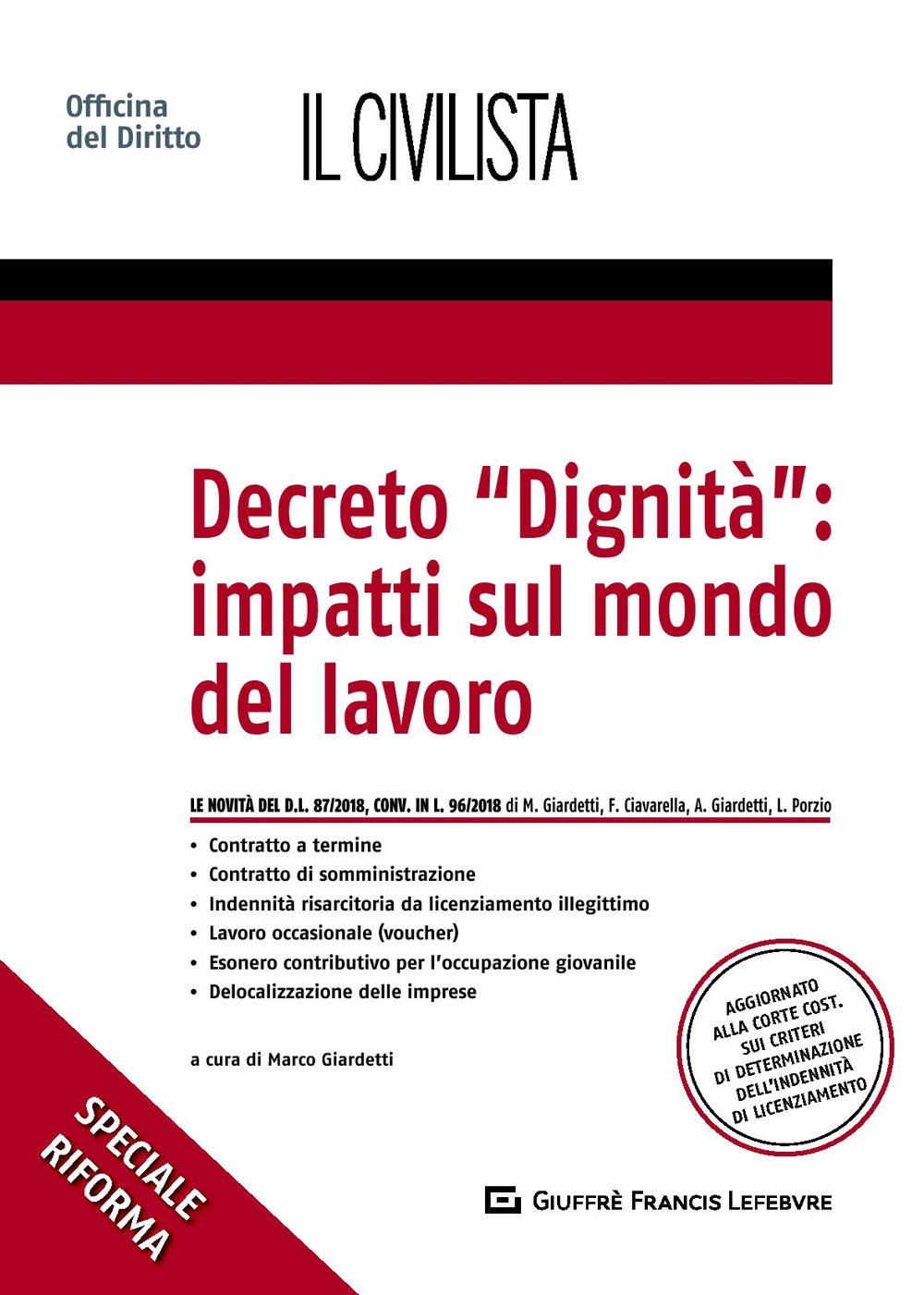 le novità del Decreto «Dignità»