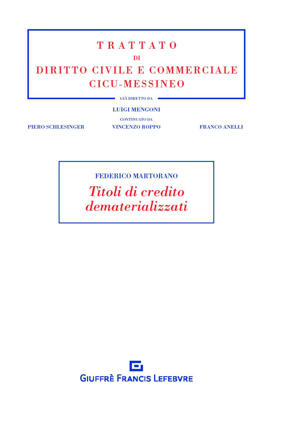 Titoli di credito dematerializzati