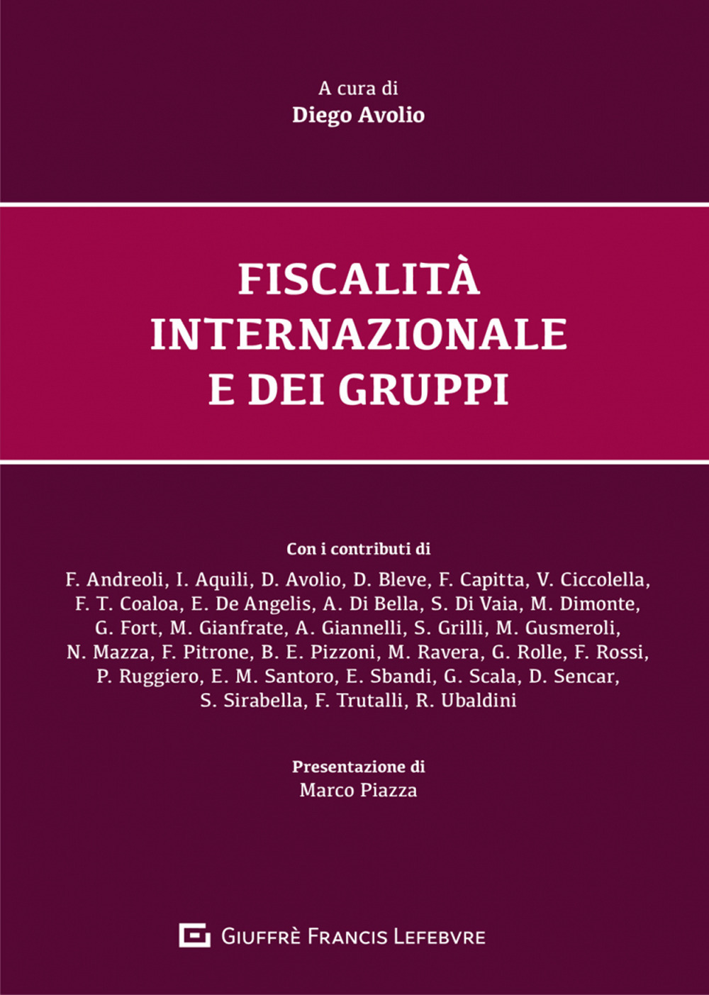 Fiscalità  internazionale e dei gruppi