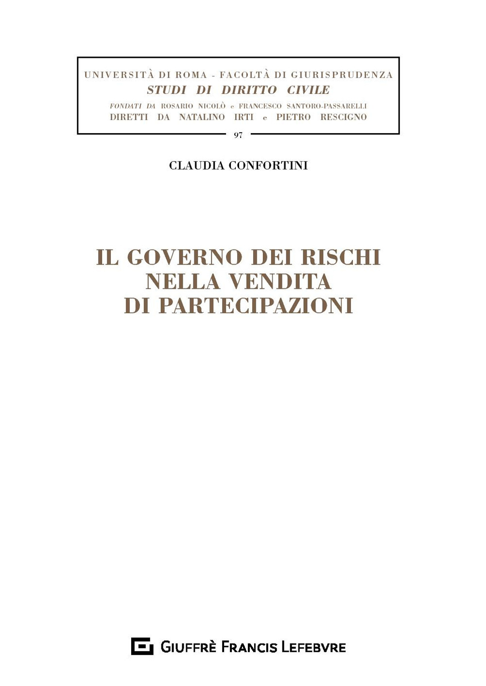 Il governo dei rischi nella vendita di partecipazioni