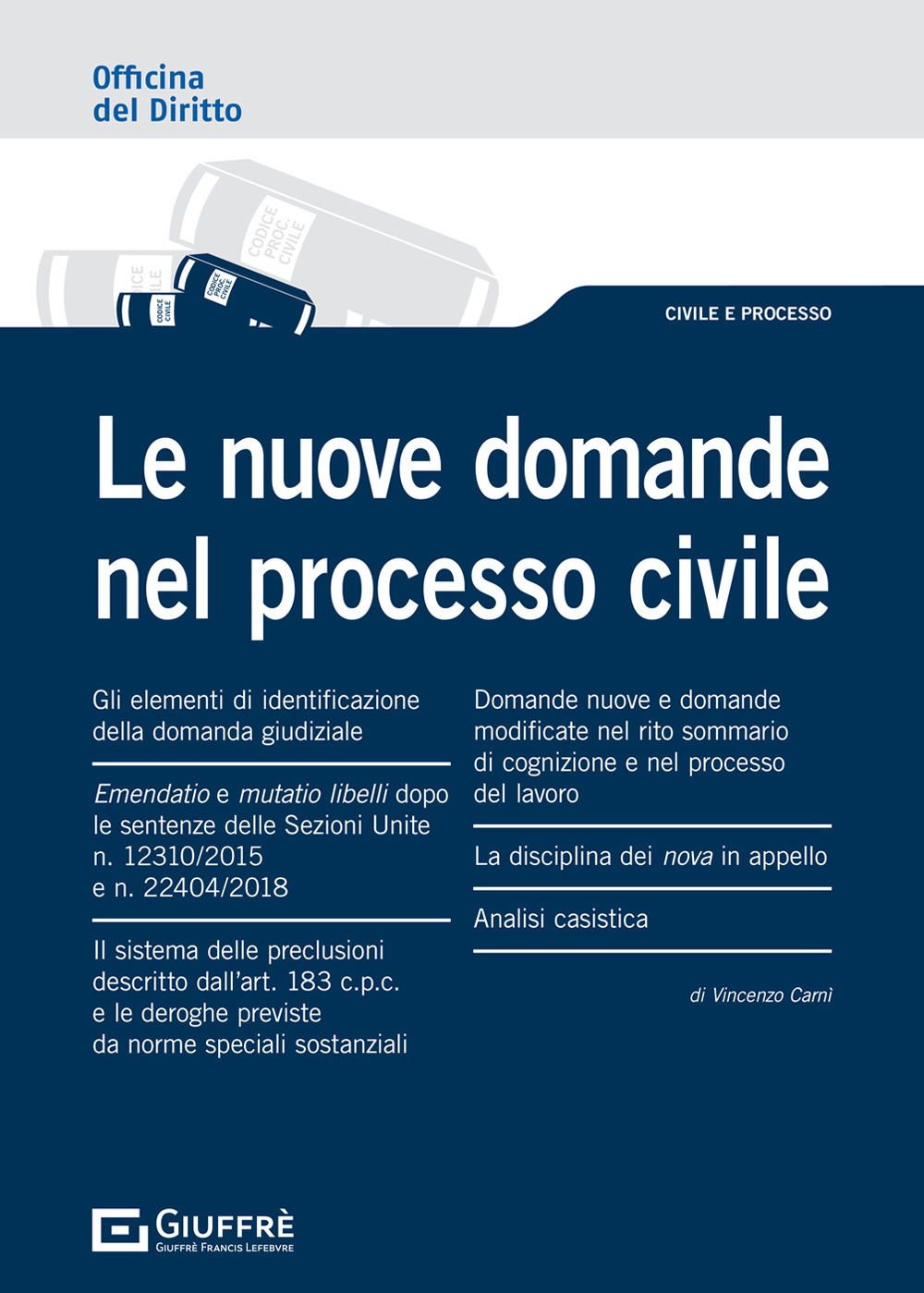 Le nuove domande nel processo civile