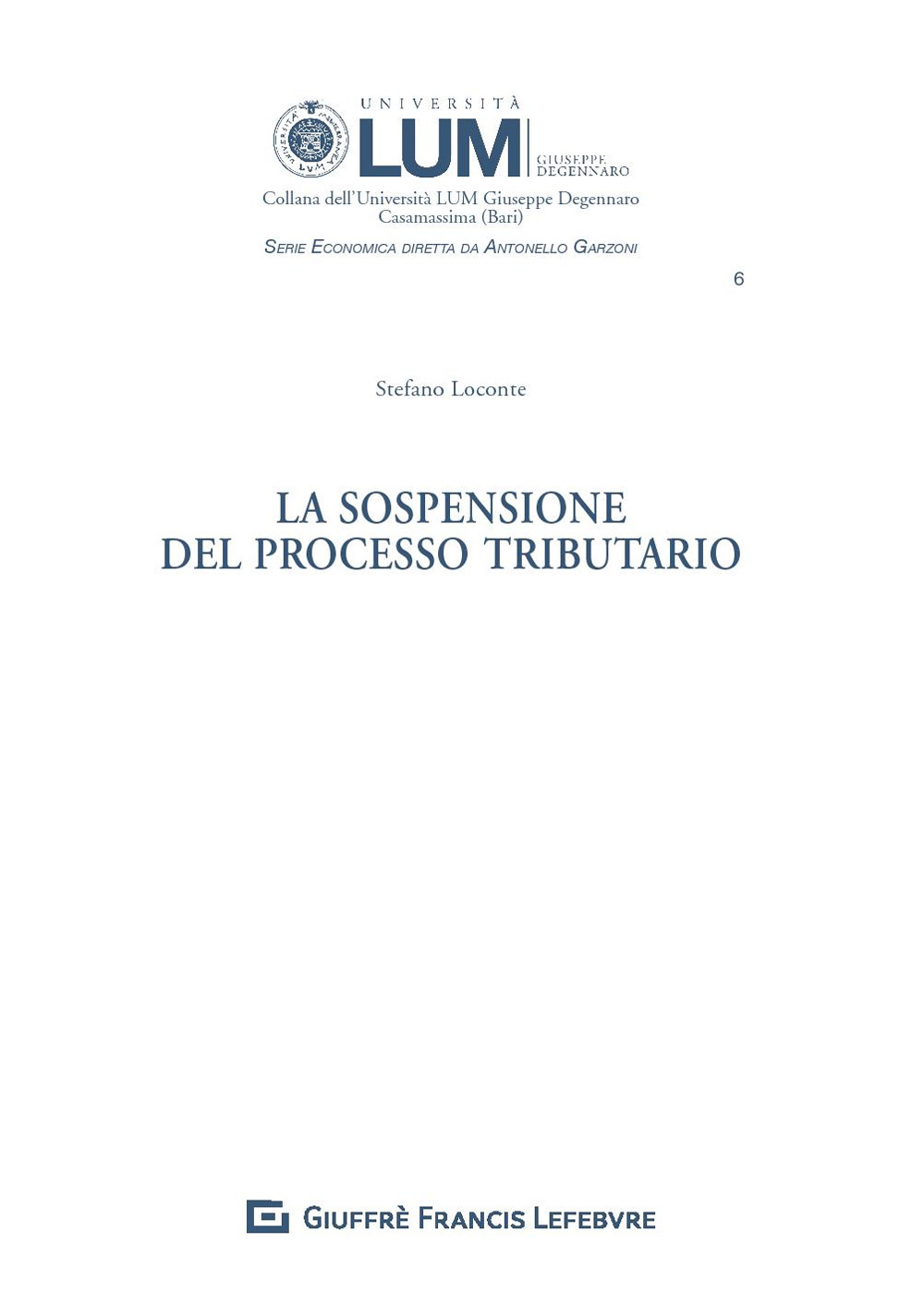 La sospensione del processo tributario