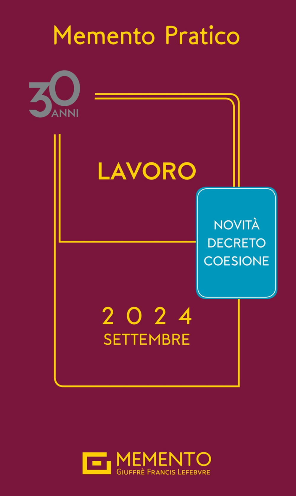 Memento lavoro. Settembre 2024