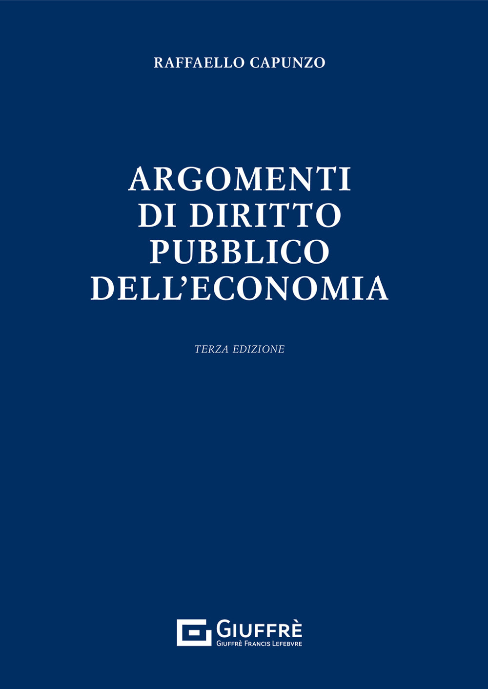 Argomenti di diritto pubblico dell'economia