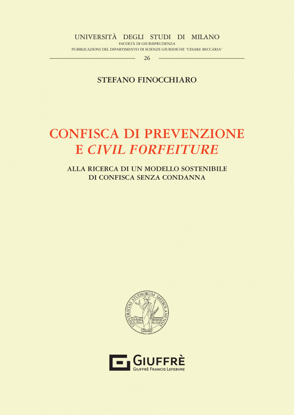 Confisca di prevenzione e civil forfeiture