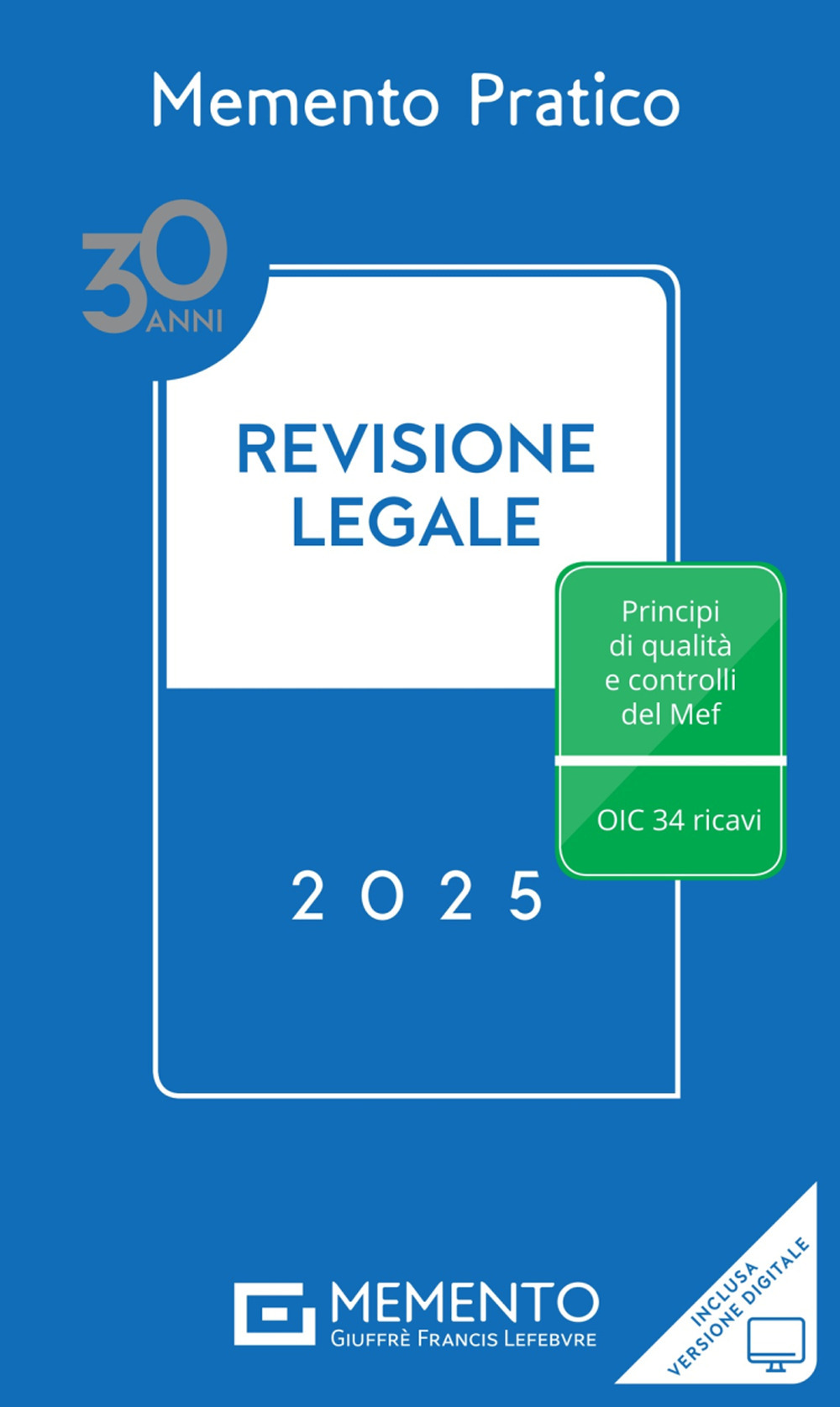 Memento. Revisione legale 2025. Con ebook