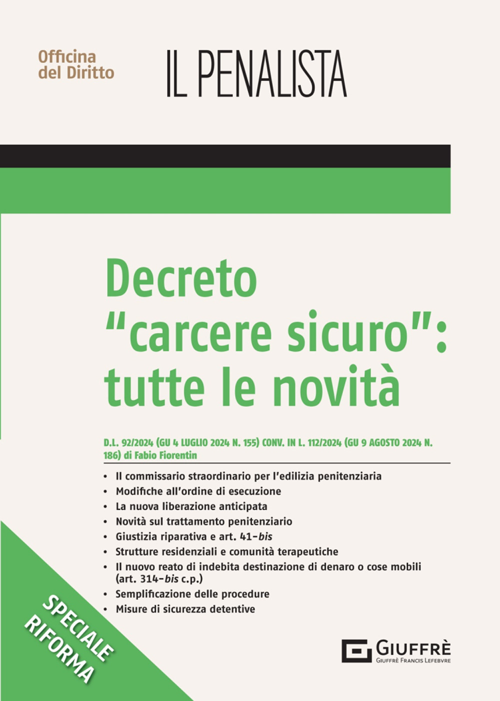 Il decreto Carceri