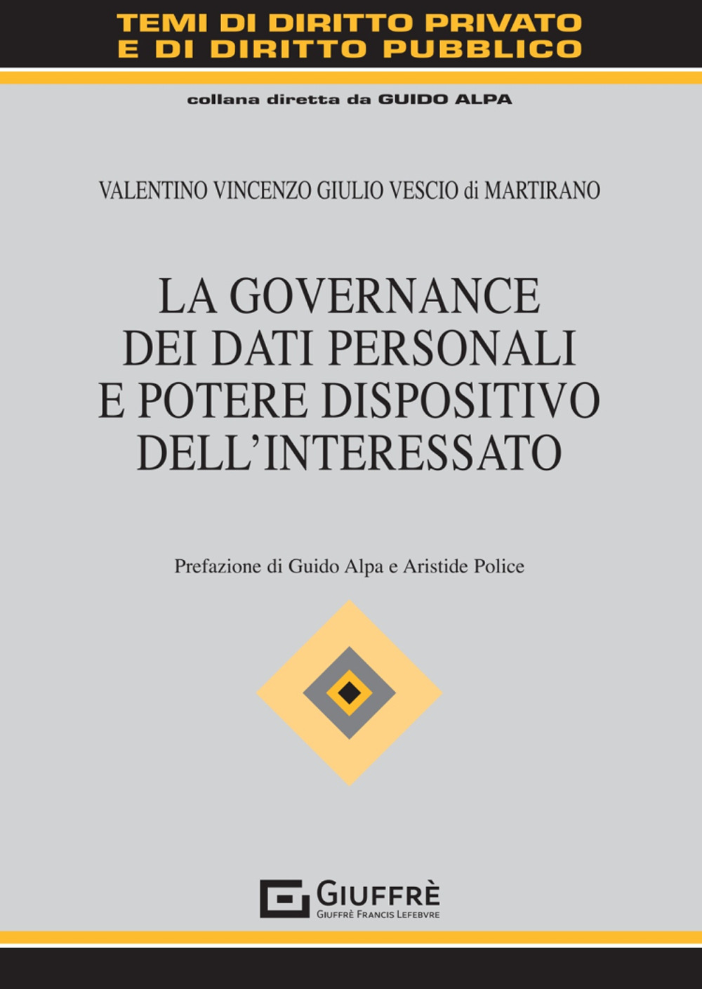 La governance dei dati personali e potere dispositivo dell'interessato