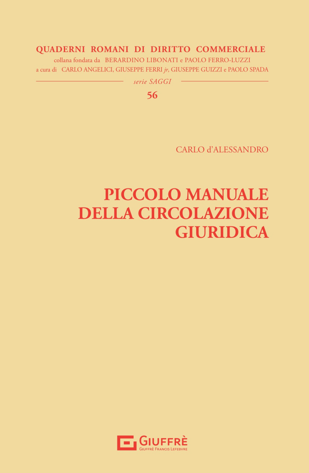 Piccolo manuale della circolazione giuridica