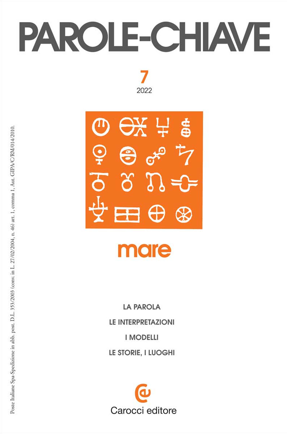 Parolechiave (2022). Vol. 1: Mare