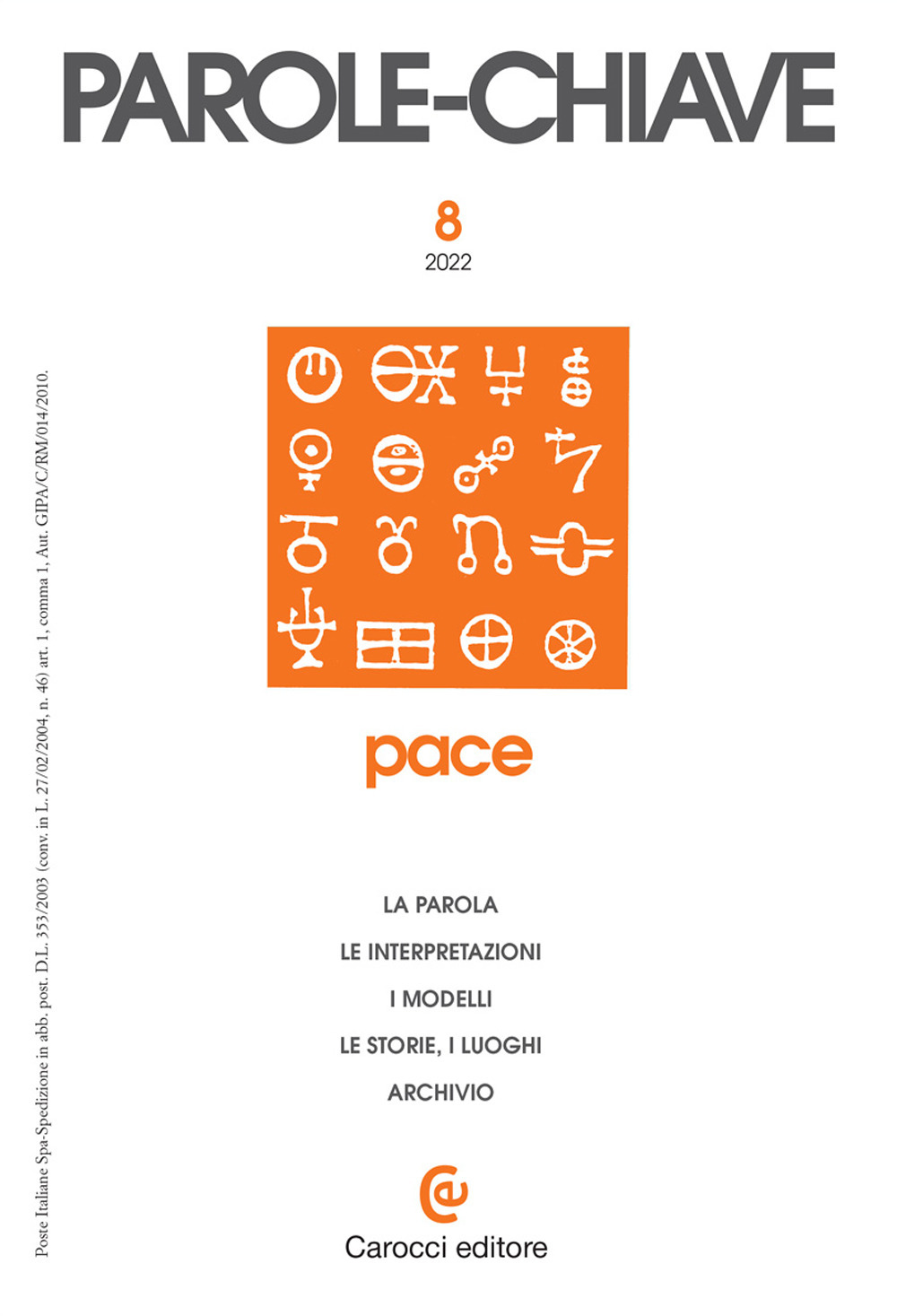 Parolechiave (2022). Vol. 2: Pace