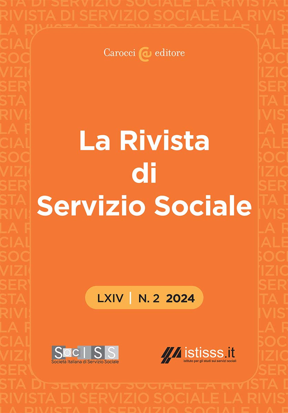 La rivista di servizio sociale (2024). Vol. 2