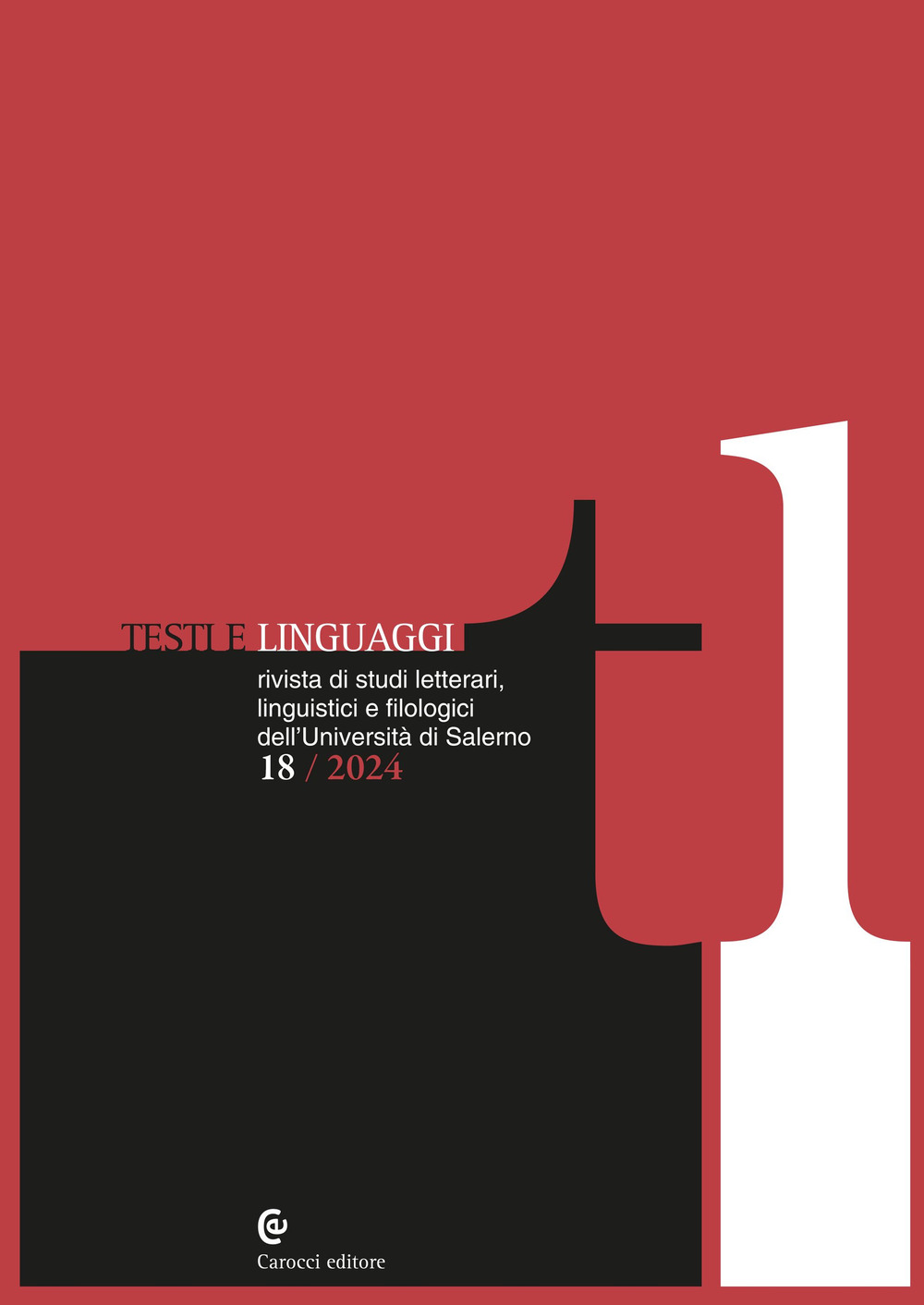 Testi e linguaggi (2024). Vol. 18