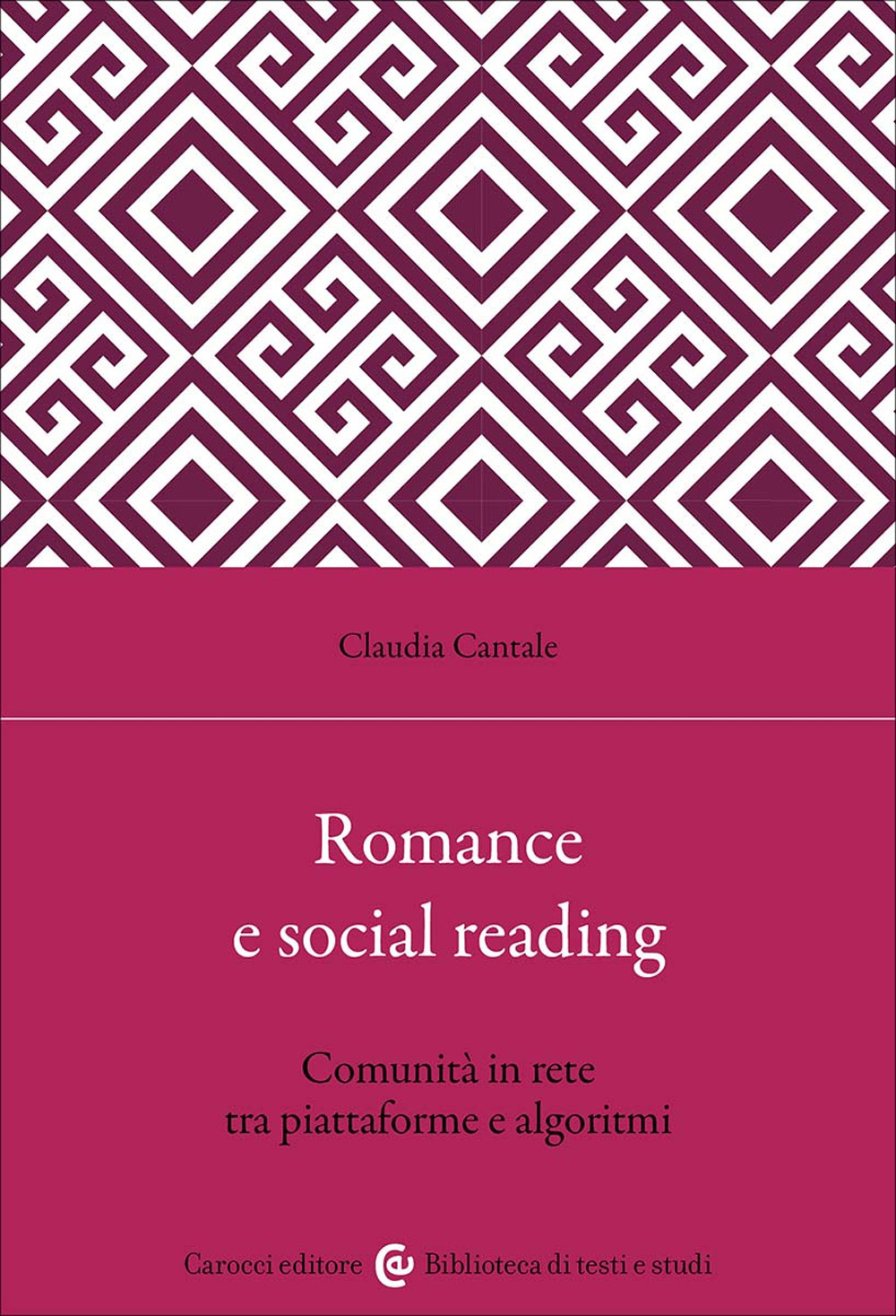 Romance e social reading. Comunità in rete tra piattaforme e algoritmi