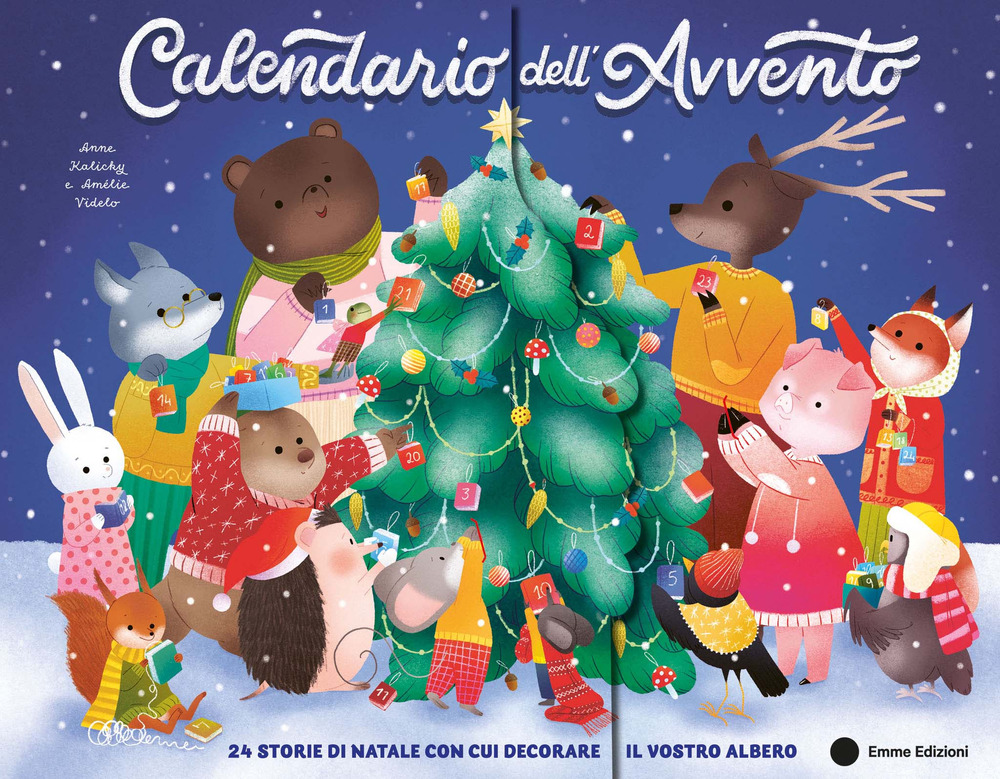 Calendario dell'Avvento. 24 storie di Natale con cui decorare il vostro albero. Ediz. a colori