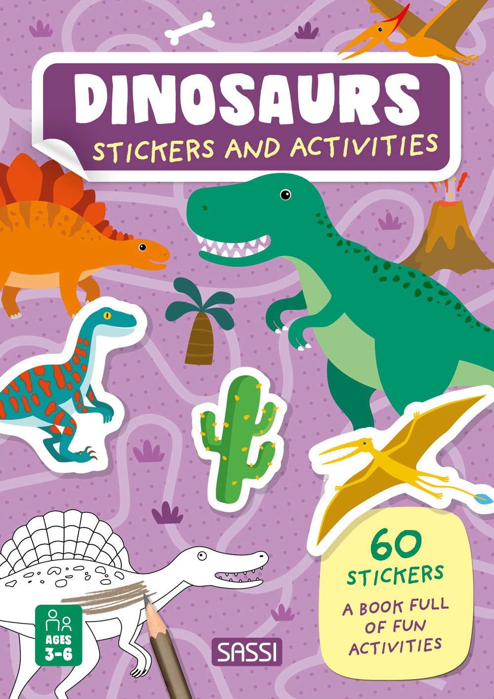 Dinosaurs. Stickers and activities. Ediz. a colori