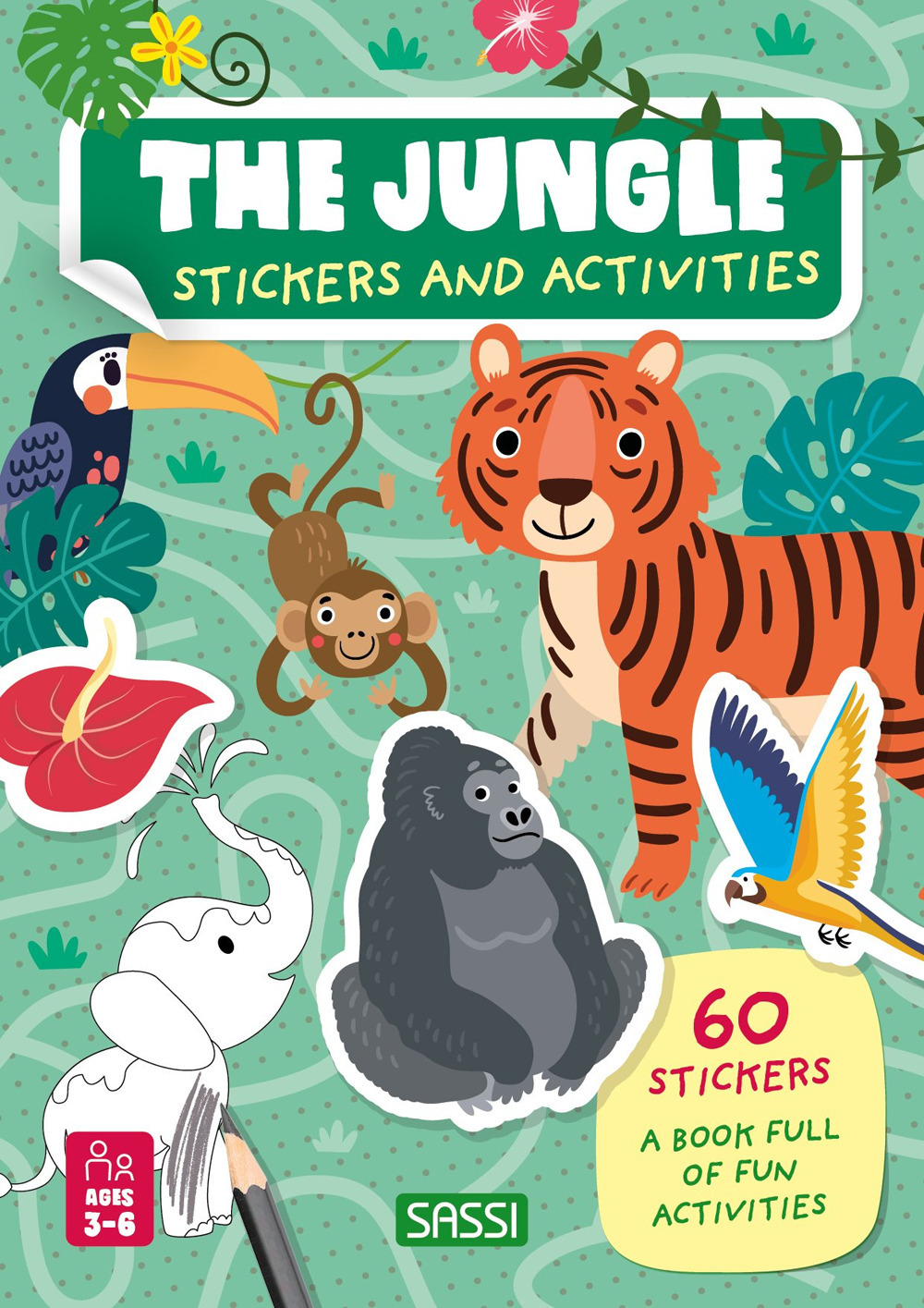The jungle. Stickers and activities. Ediz. a colori