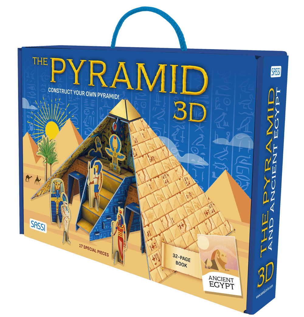 Ancient Egypt. The 3D pyramid. Con 17 special pieces