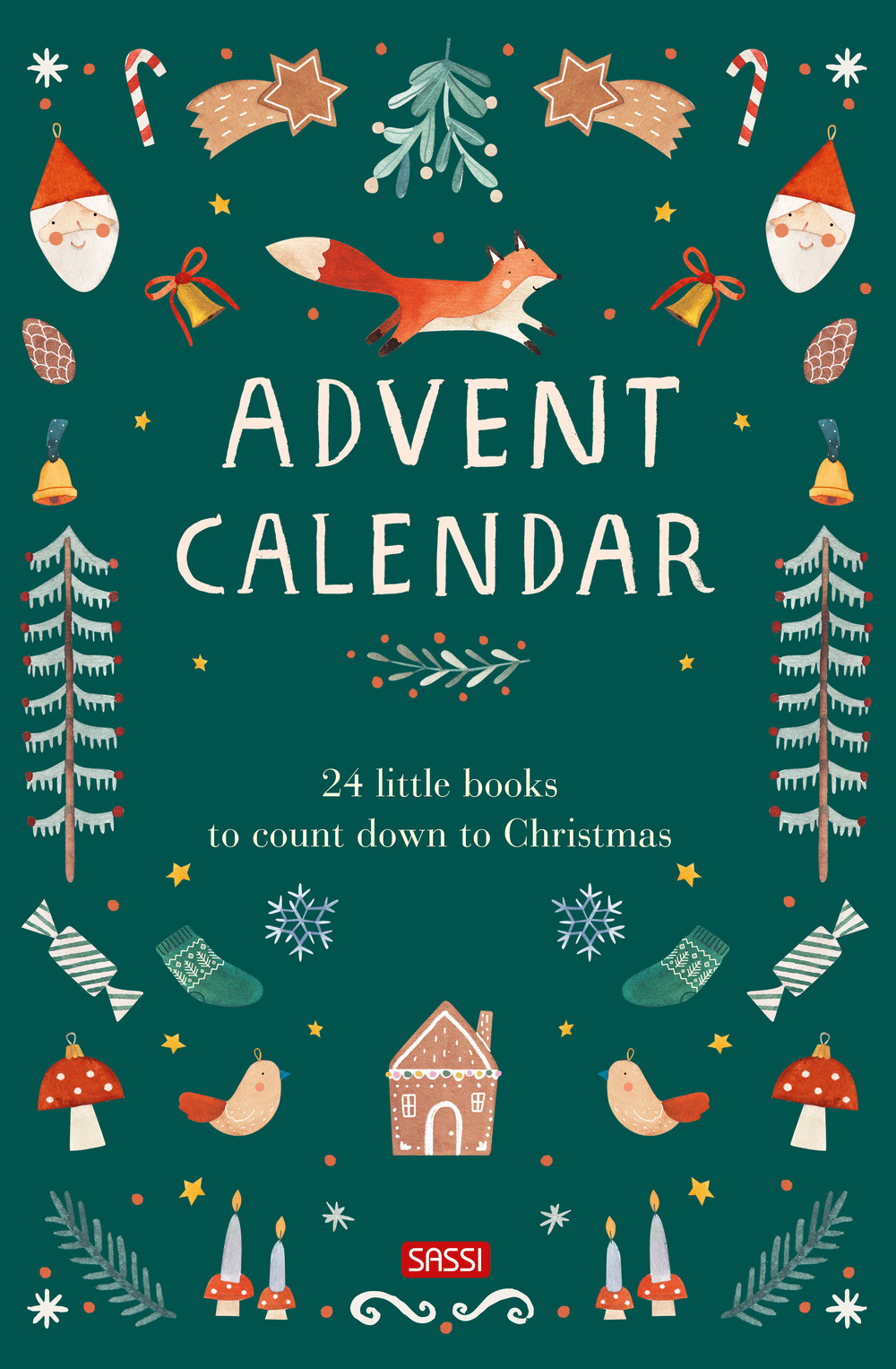 Advent calendar. 24 little books to count down to Christmas. Ediz. illustrata