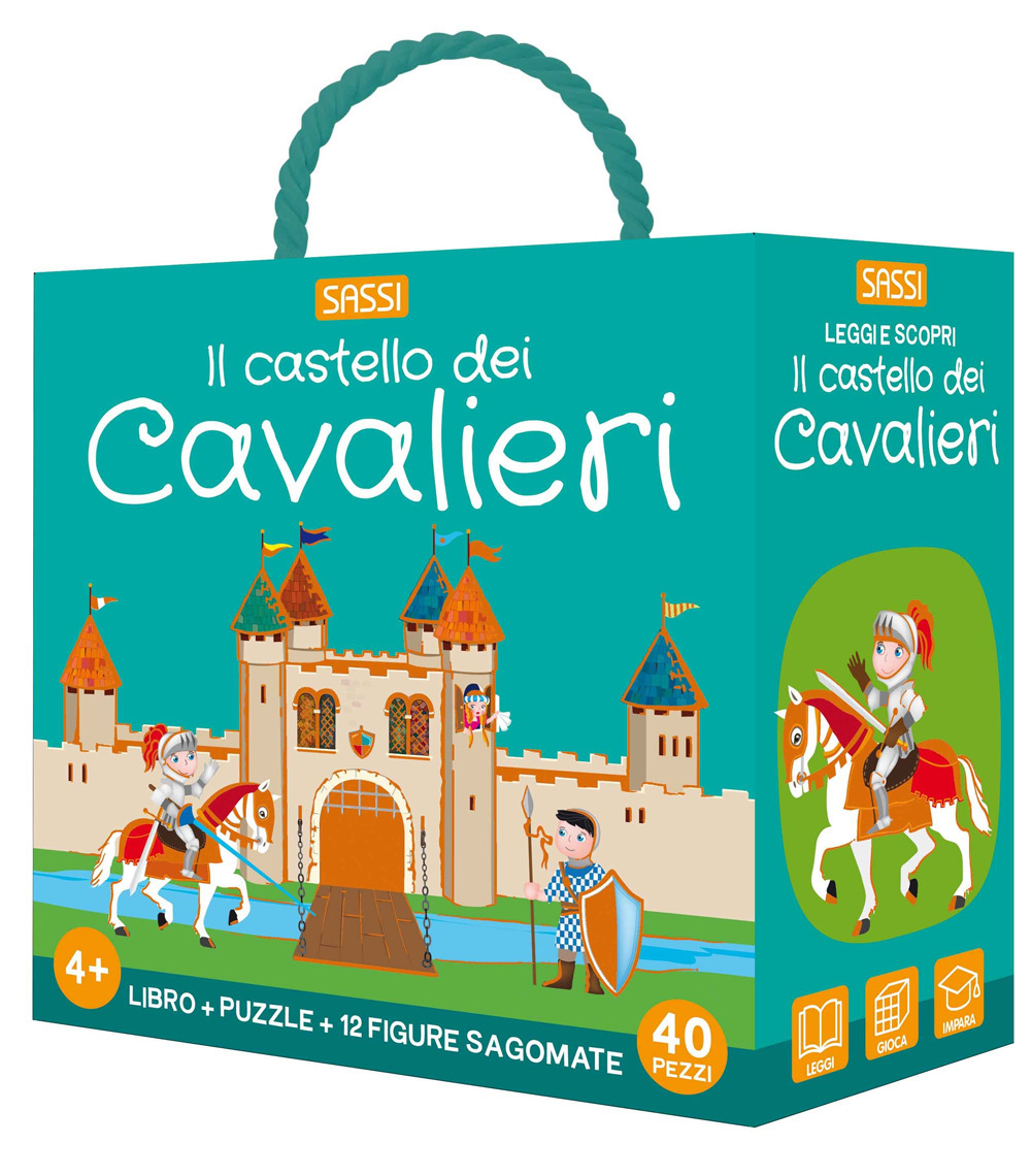 Il castello dei cavalieri. Ediz. a colori. Con puzzle gigante