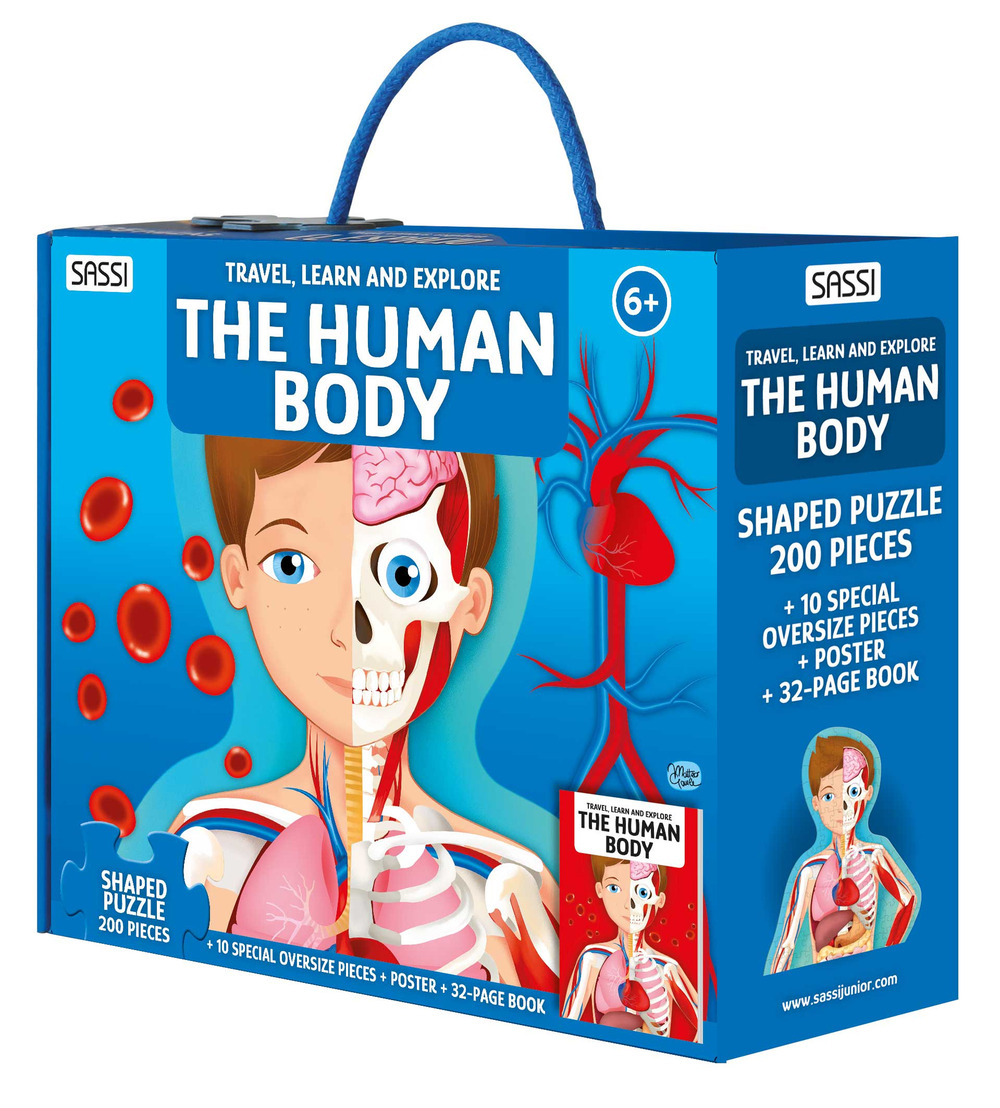 The human body. Travel, learn and explore. Nuova ediz. Con puzzle