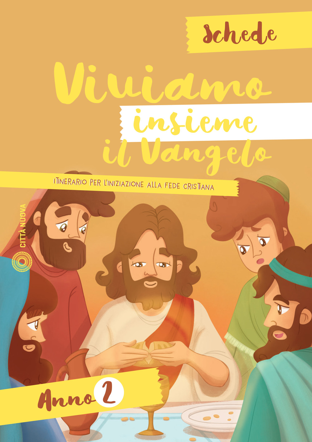 Viviamo insieme il Vangelo. Itinerario per l'iniziazione alla fede cristiana. Schede anno 2. Ediz. a colori