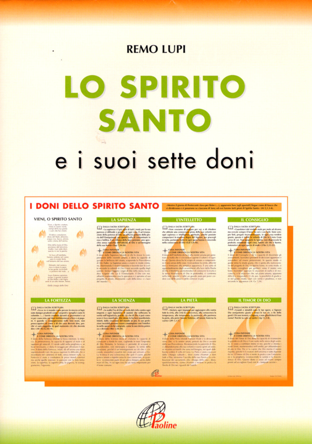 Lo Spirito Santo e i suoi sette doni. Schede