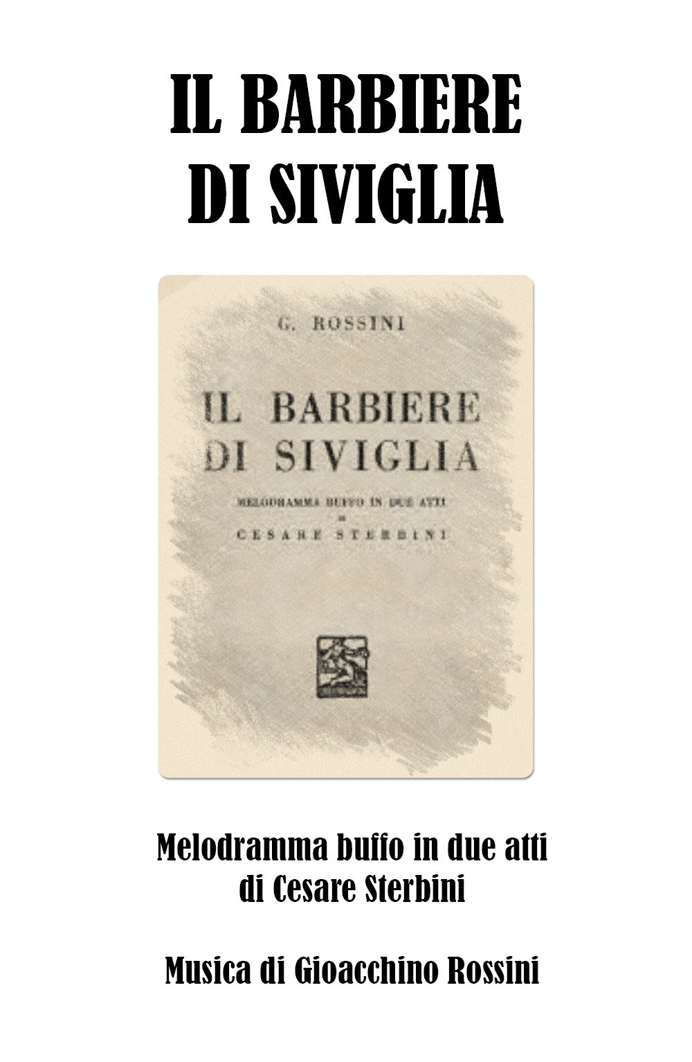 Il barbiere di Siviglia