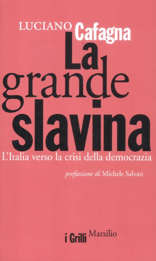 La grande slavina. L'Italia verso la crisi della democrazia