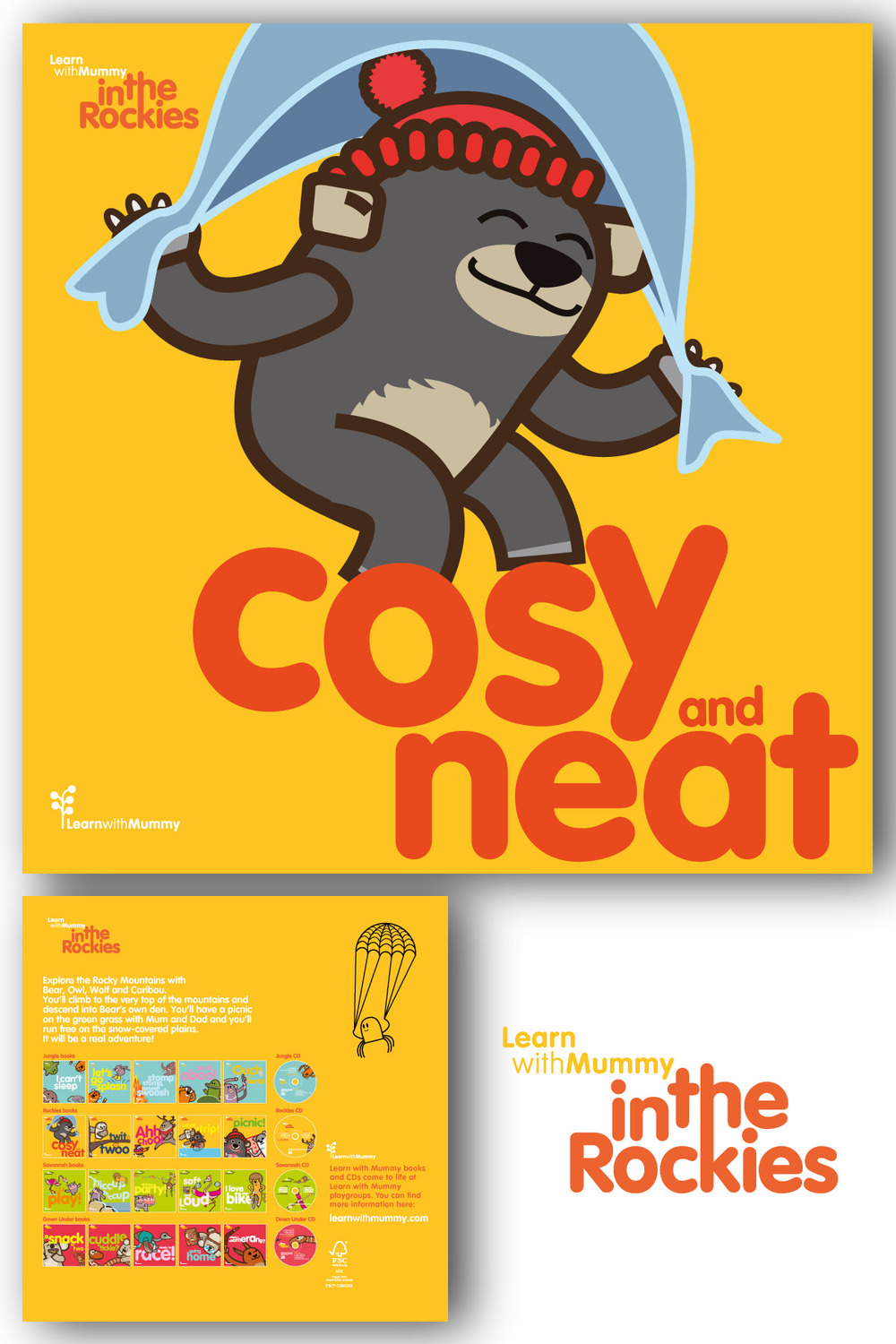 Learn with Mummy in the Rockies. Ediz. illustrata. Vol. 1: Cosy and neat