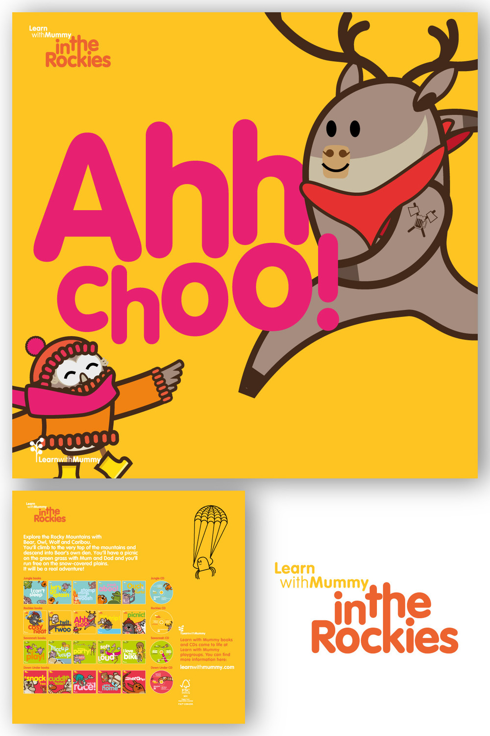 Learn with Mummy in the Rockies. Ediz. illustrata. Vol. 3: Ahhchoo!